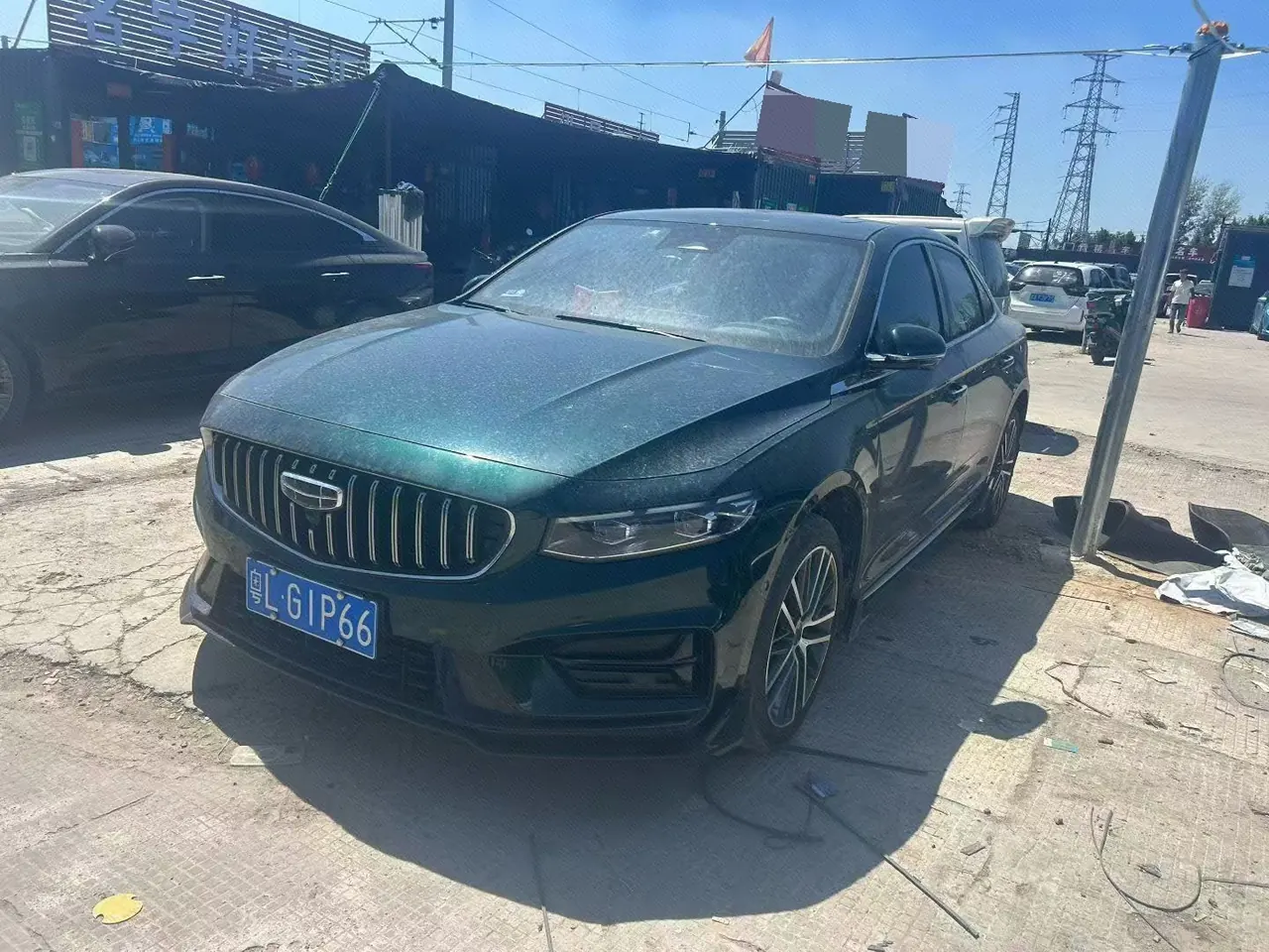 Open image lightbox: Geely 2023 xingrui 2.0TD only this green version of automatic gear