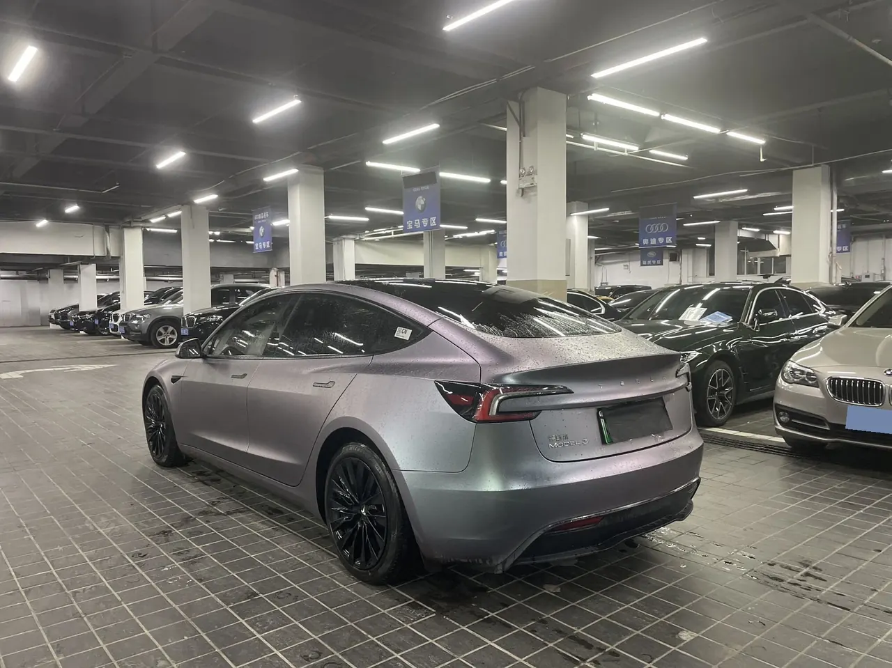 Tesla 2023 Model 3 Rejuvenation Edition Rear Wheel Drive Automatic Transmission 4