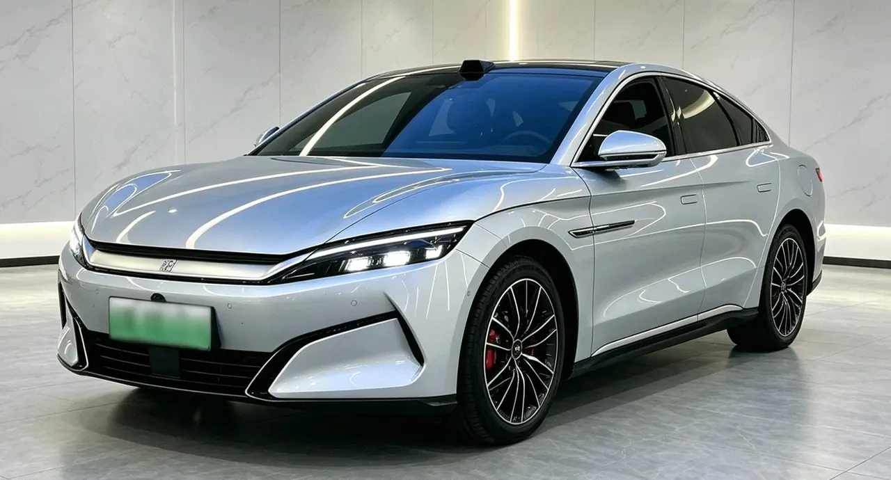 打开图片灯箱:BYD 2025 Han L EV four-wheel drive laser Radar flagship automatic gear