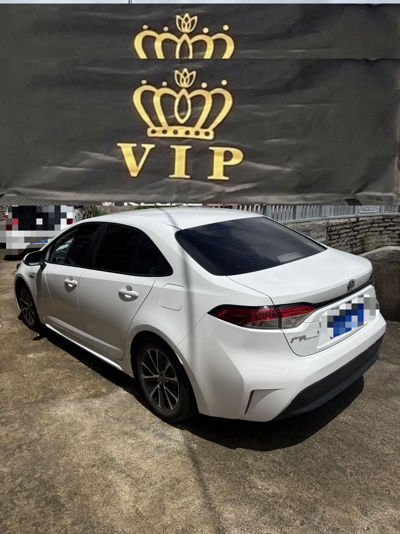 Toyota 2023 Lei Ling Shuangqing 1.8 Stepless Intelligent Electric Hybrid Leading Edition Automatic Gear 8