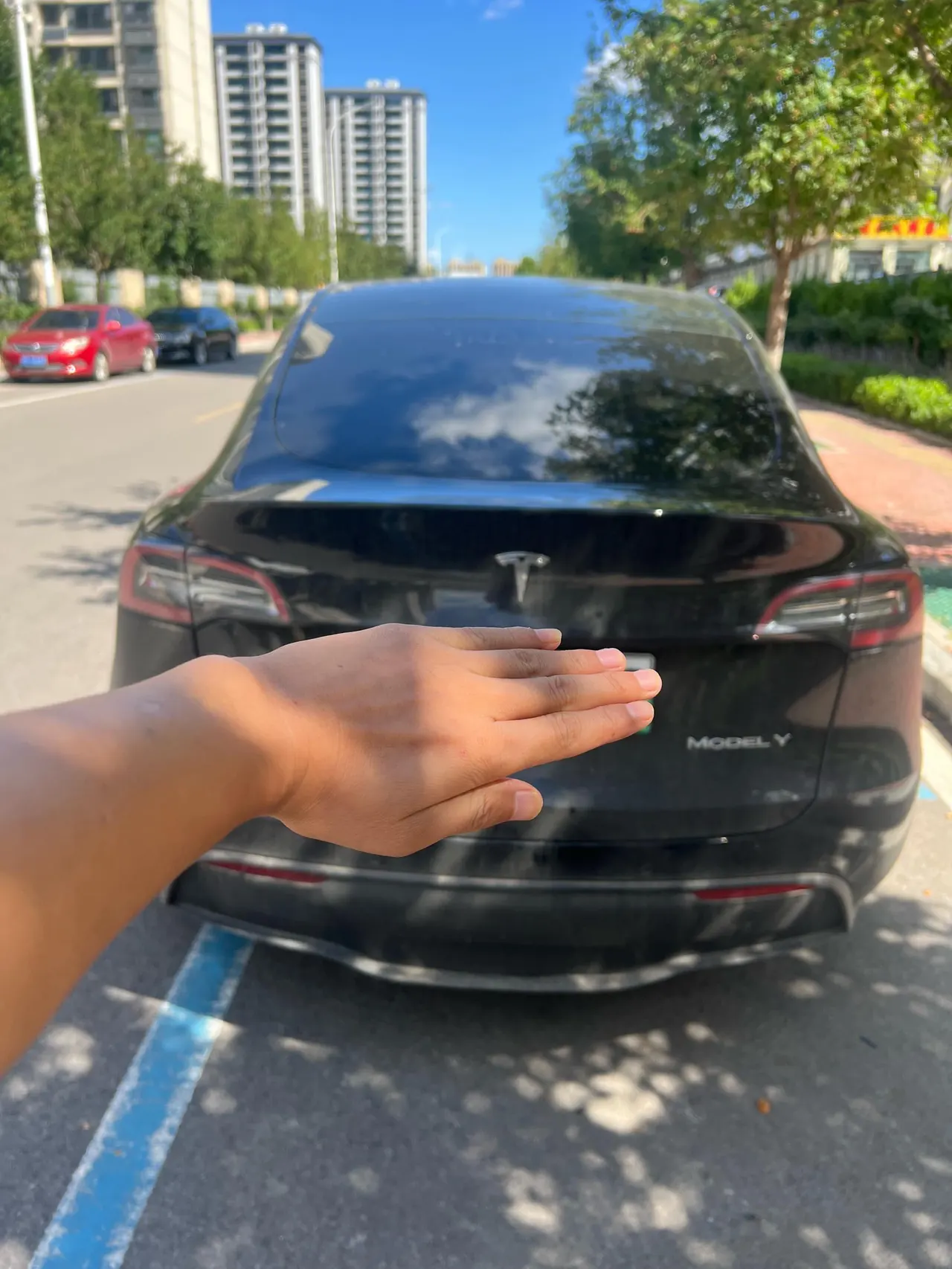 Tesla 2022 Model Y long endurance all-wheel drive version automatic transmission 5