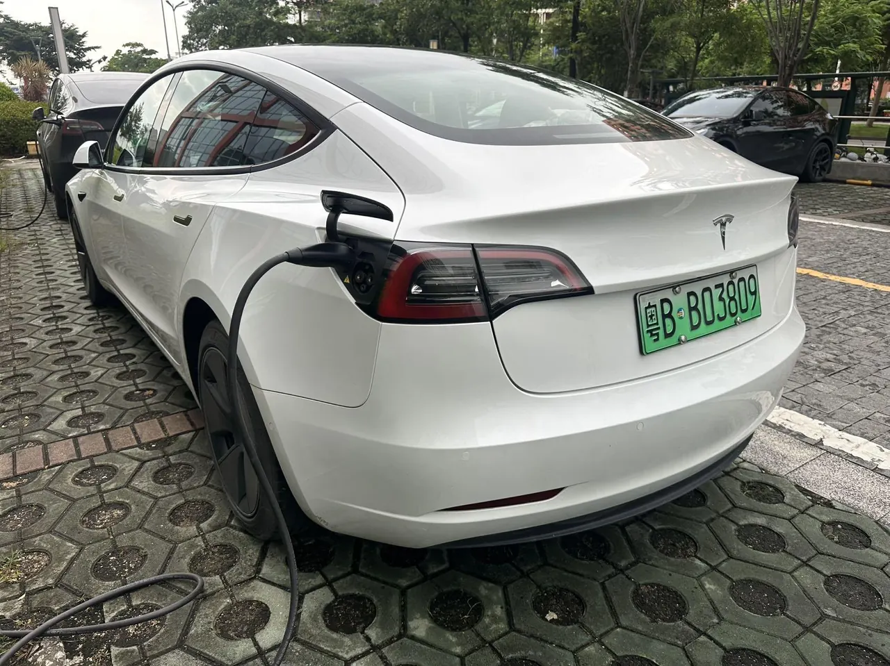 Tesla 2022 Model 3 rear-wheel drive version of automatic transmission 2