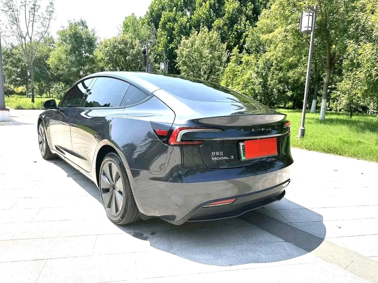 Tesla 2023 Model 3 Rejuvenation Edition Rear Wheel Drive Automatic Transmission 8