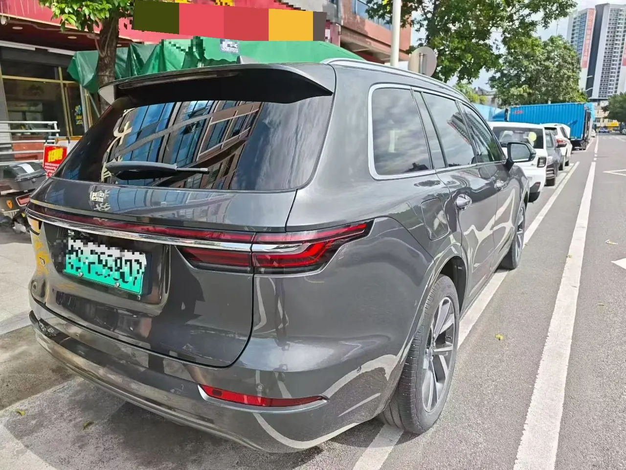 Li 2021 ONE 1.2T extended range 6-seat automatic gear 4