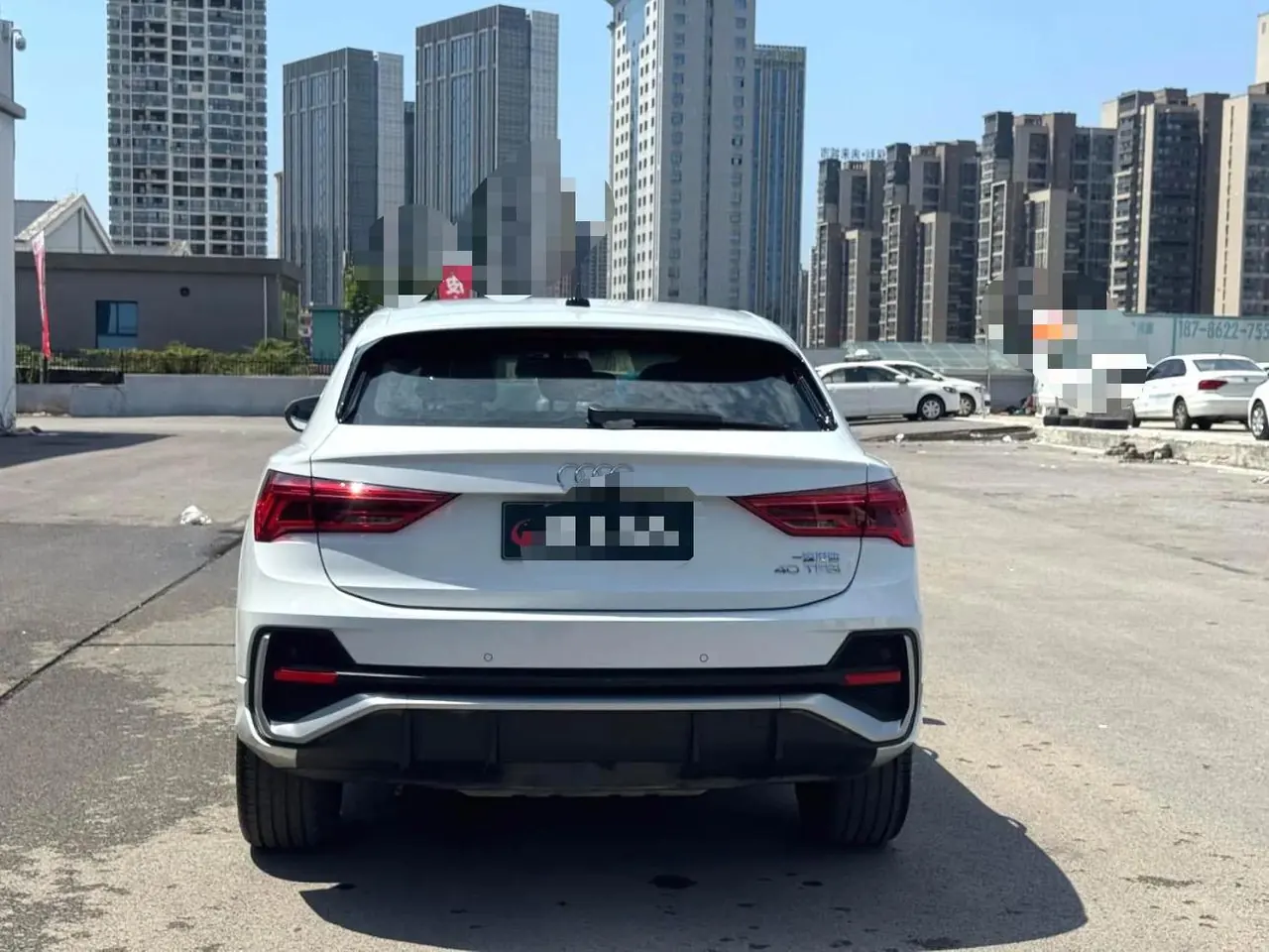 Audi 2021 Q3 Sportback 2.0TFSI 40TFSI into the life version of automatic gear 8