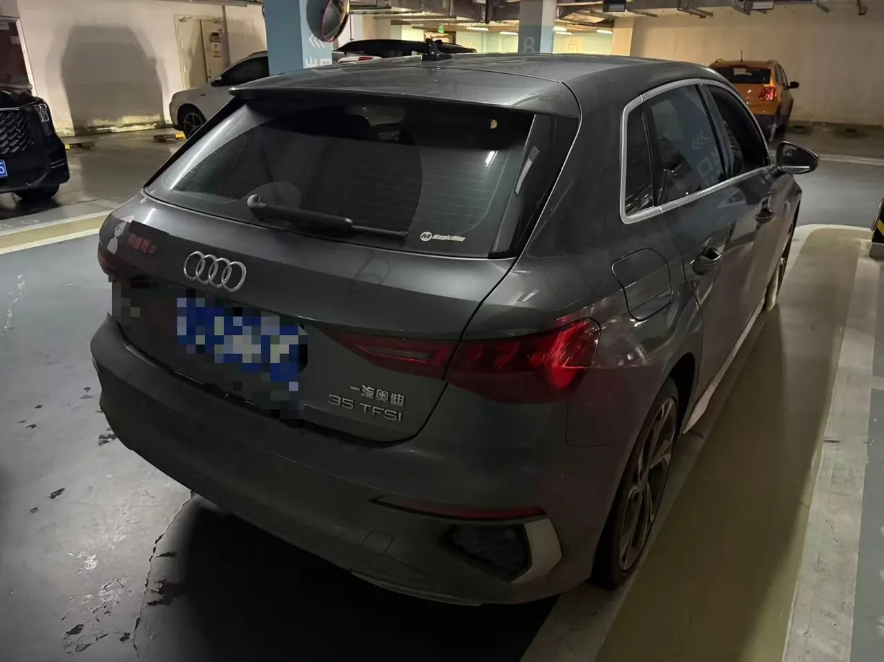 Audi 2021 A3 Sportback 1.4TFSI 35TFSI into the life version of automatic gear 5
