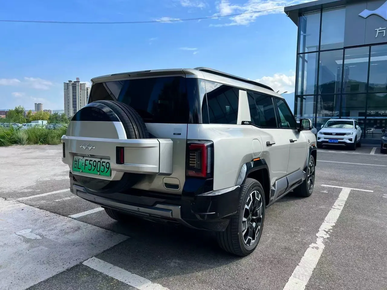 FangChengBao 2025 Leopard 8 2.0T Stepless Zhiyong Flagship Edition 7-seat Automatic Gear 5