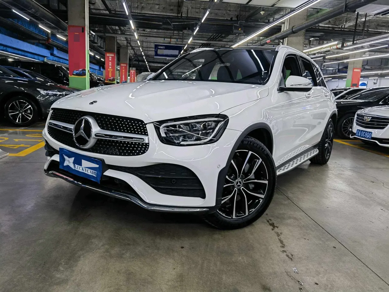 打开图片灯箱:Mercedes Benz 2020 GLC 300 L 4MATIC 2.0T Dynamic (Modified) Automatic Gear