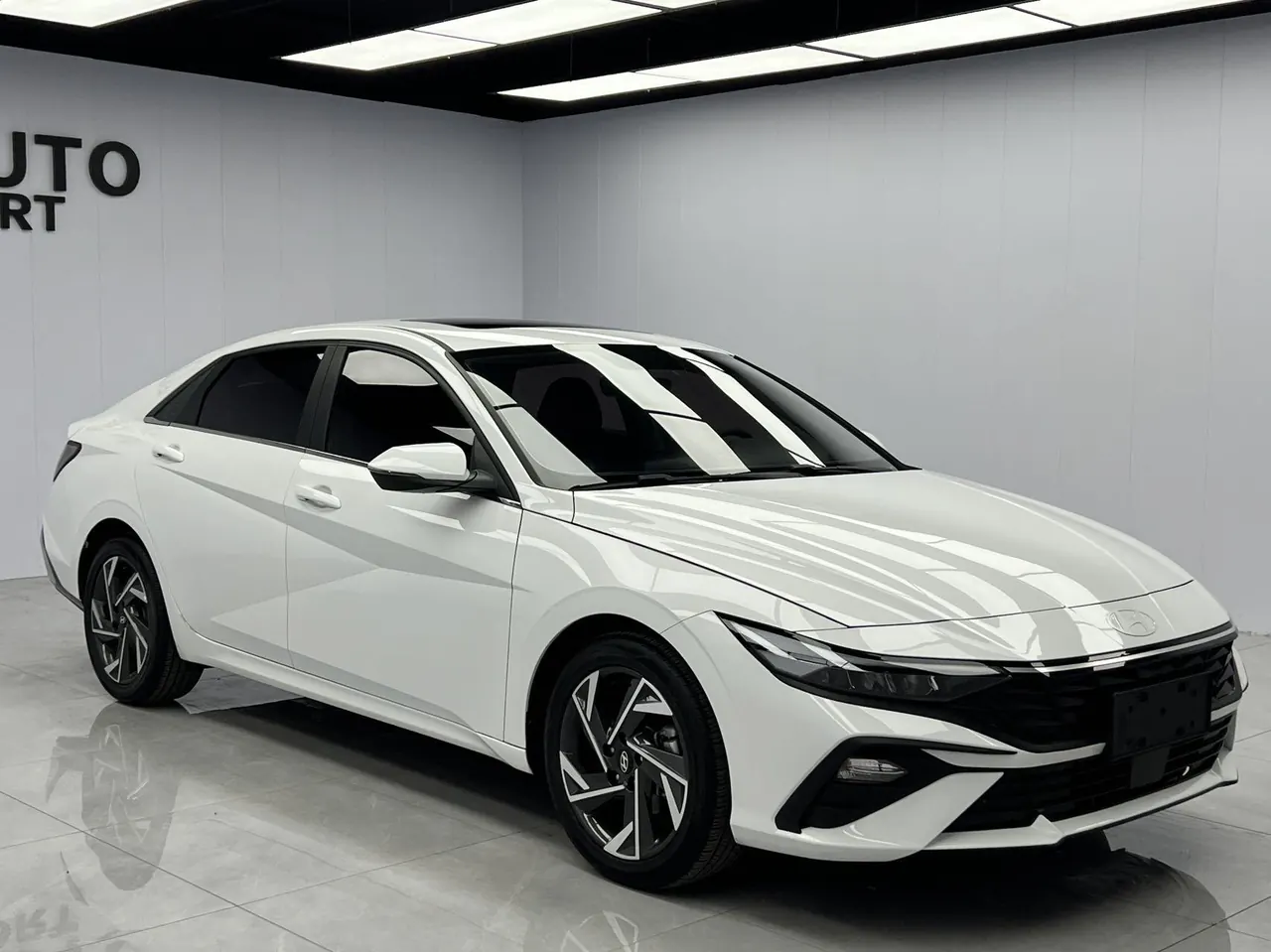 Hyundai 2023 Elantra-sedan 1.5 stepless GLX elite automatic gear 3