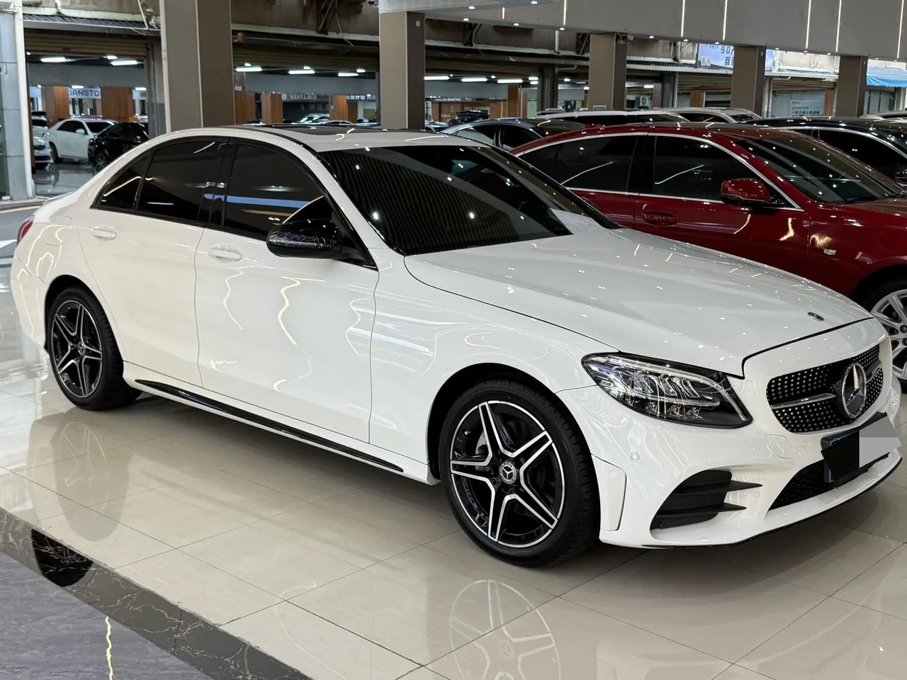 Mercedes Benz Class C 2021 C 260 48V 1.5T Star Yao Zhen Tibetan Edition Automatic Gear 2