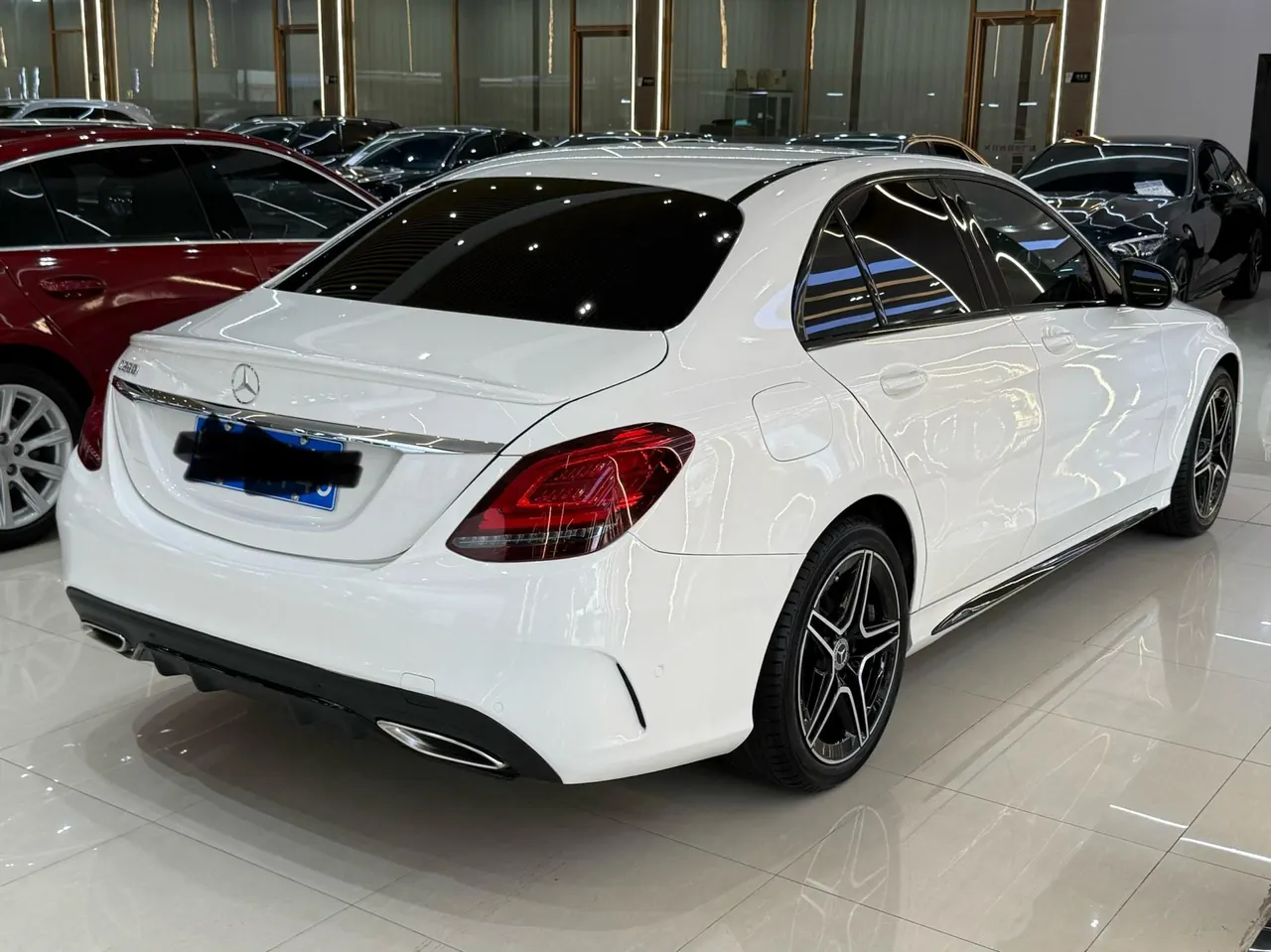 Mercedes Benz Class C 2021 C 260 48V 1.5T Star Yao Zhen Tibetan Edition Automatic Gear 3