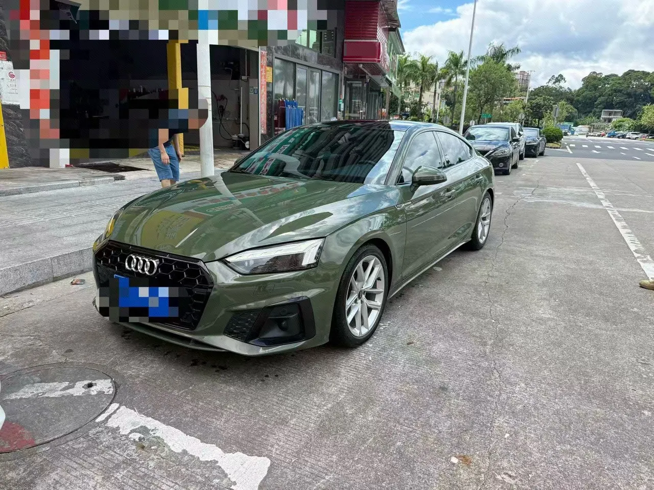 Audi A5 (Imported) 2021 A5 Sportback 2.0TFSI 40TFSI Fashion Dynamic Automatic Gear - View 1