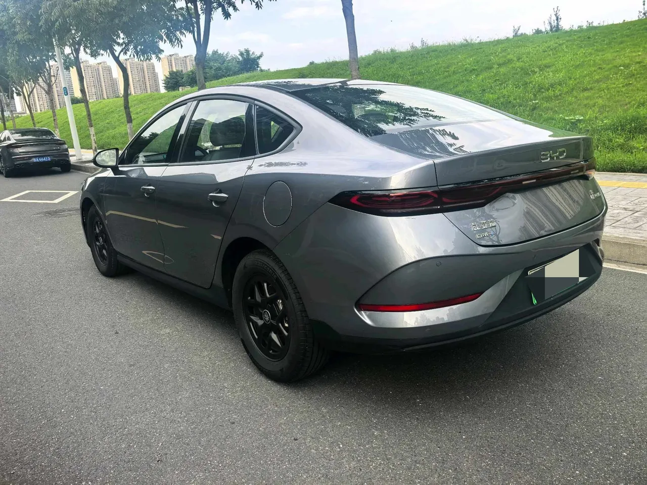 BYD 2025 Qin PLUS DM-i 1.5 stepless intelligent driving version 55KM leading automatic gear 6