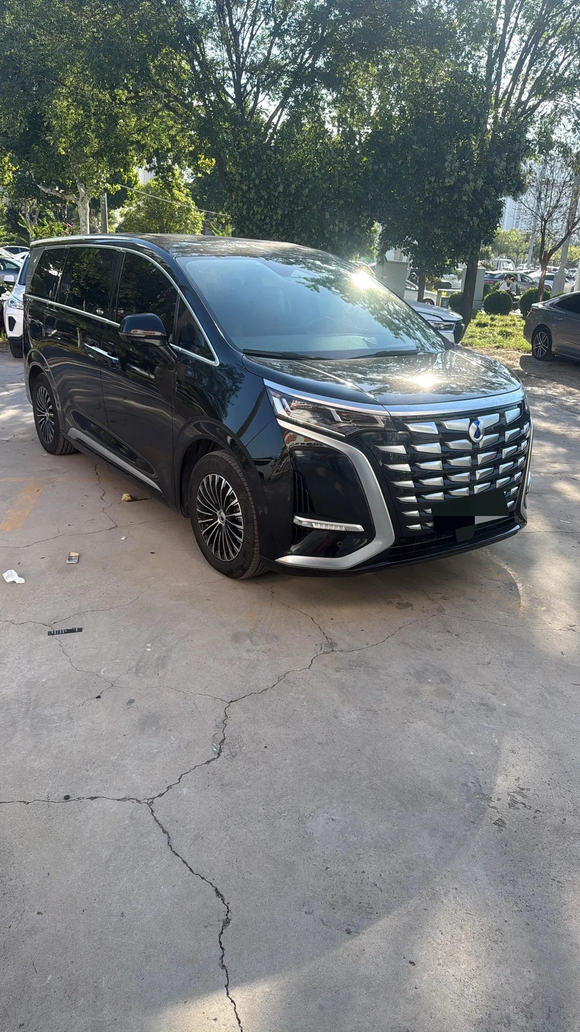 Denza 2022 Denza D9 DM-i 1.5T stepless 970 four-wheel drive flagship automatic gear 3