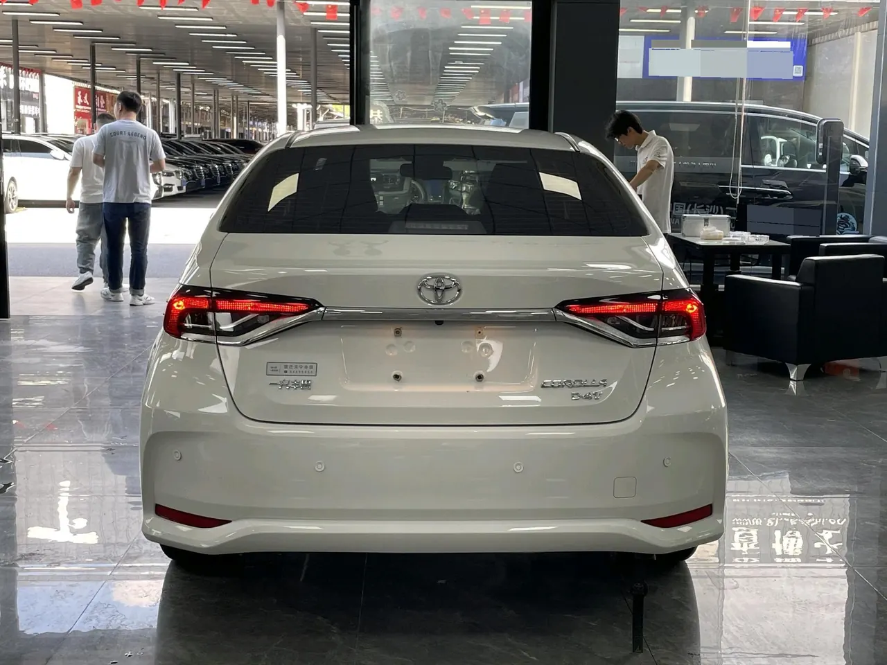 Toyota 2021 corolla 1.2T stepless elite PLUS version of automatic gear 8