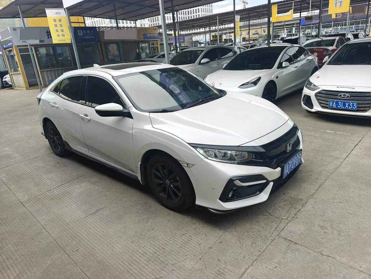 Honda 2021 Civic Hatchback 1.5T Stepless 220TURBO New Sharp Control Automatic Gear 2