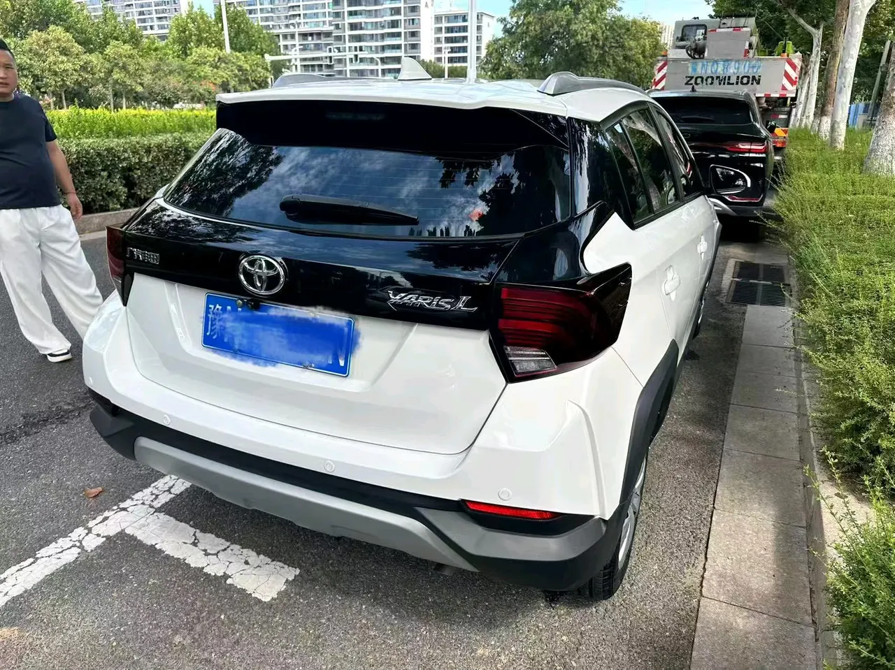 Toyota yaris 2022 YARiS L to dazzle 1.5 stepless leading PLUS version of automatic gear 4
