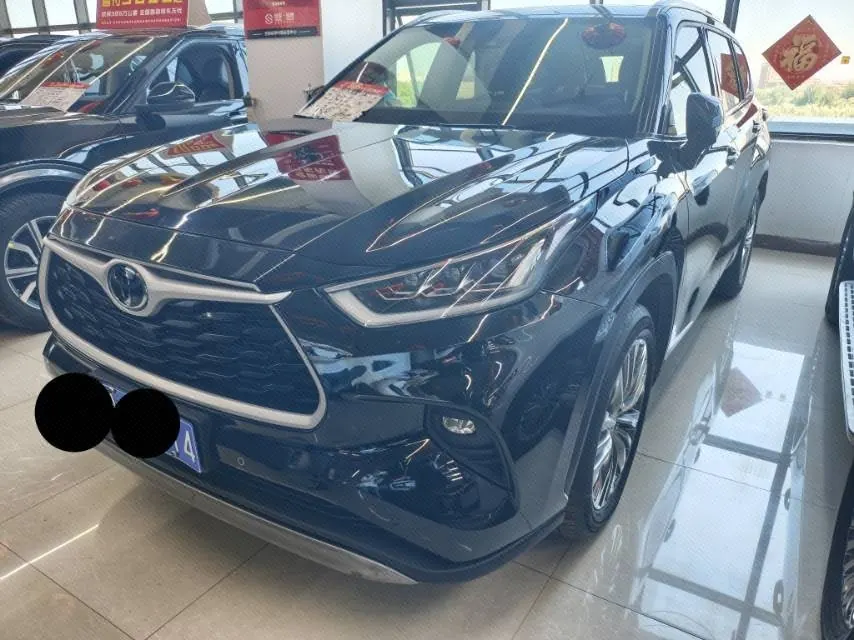 Toyota 2024 Highlander Dual Engine 2.5 Stepless Intelligent Electric Hybrid Four-wheel Drive Premium Edition 7-seat Automatic Transmission - View 1