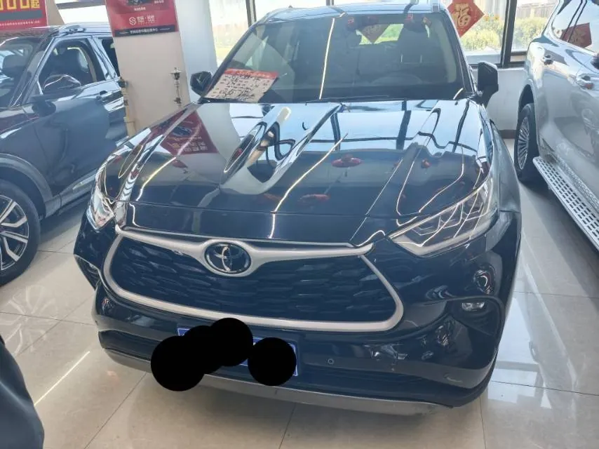 Toyota 2024 Highlander Dual Engine 2.5 Stepless Intelligent Electric Hybrid Four-wheel Drive Premium Edition 7-seat Automatic Transmission 2