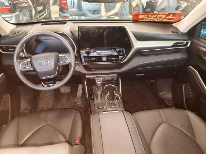 Toyota 2024 Highlander Dual Engine 2.5 Stepless Intelligent Electric Hybrid Four-wheel Drive Premium Edition 7-seat Automatic Transmission 5