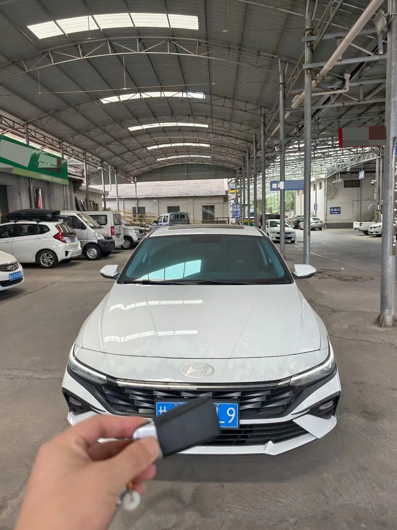 Hyundai 2023 Elantra-sedan 1.5 stepless GLX elite automatic gear 2