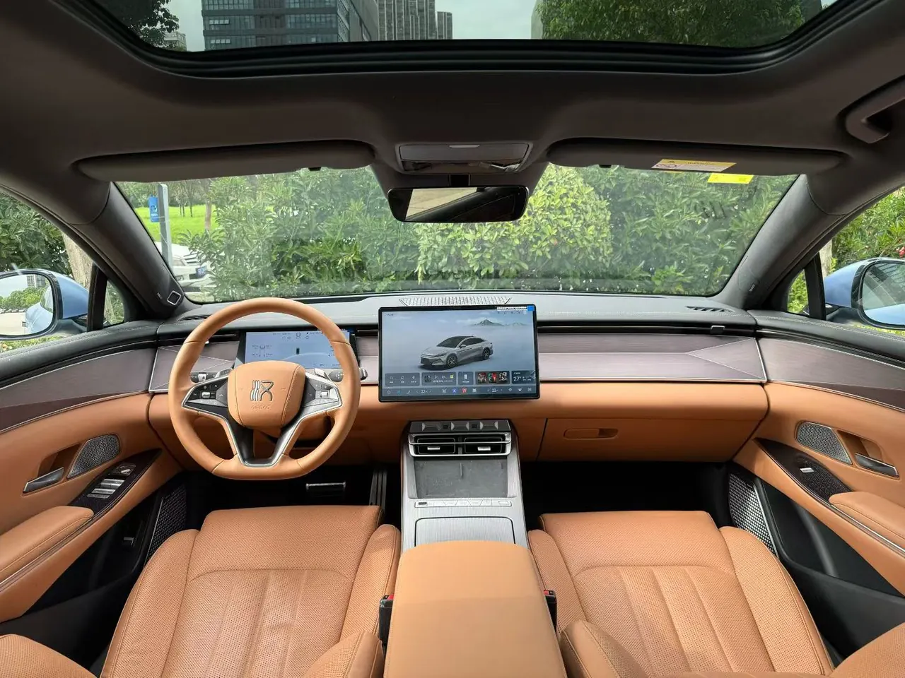 BYD 2025 Han L EV four-wheel drive laser Radar flagship automatic gear 8