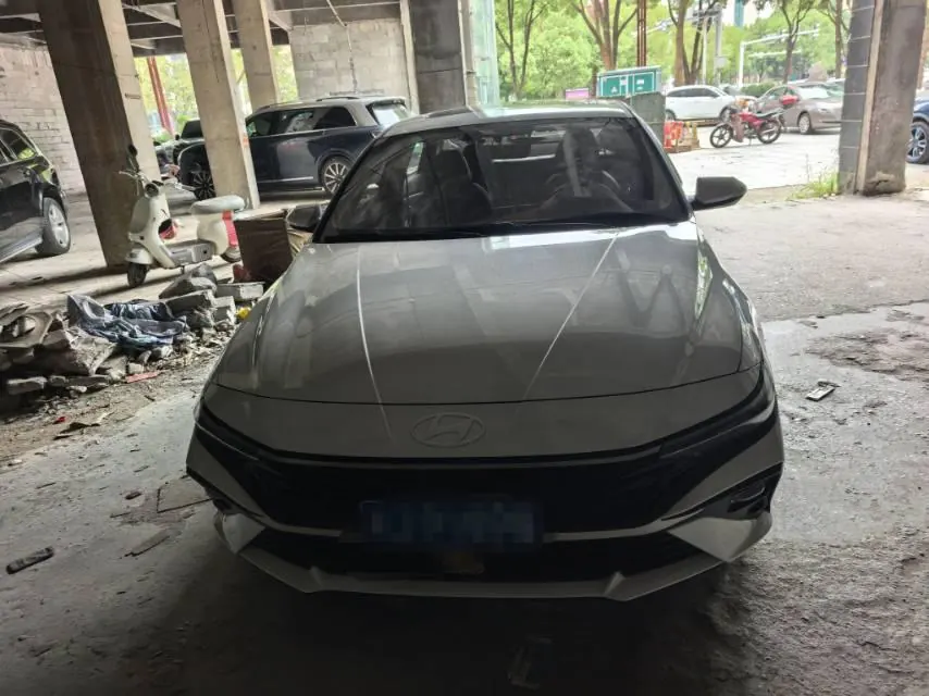 Hyundai 2023 Elantra-sedan 1.5 stepless GLX elite automatic gear 2