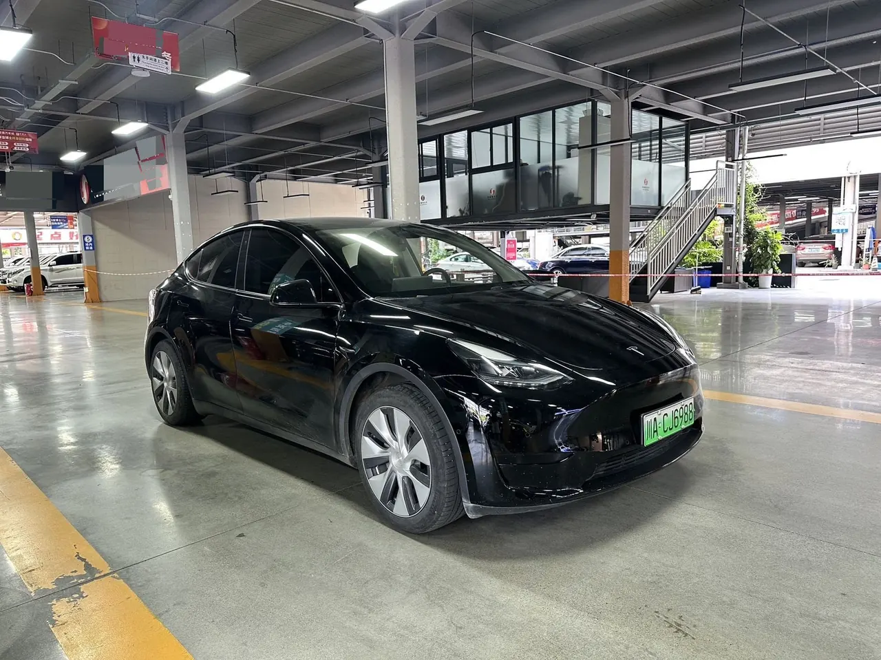 Tesla 2022 Model Y rear-wheel drive version (facelift) automatic gear 3