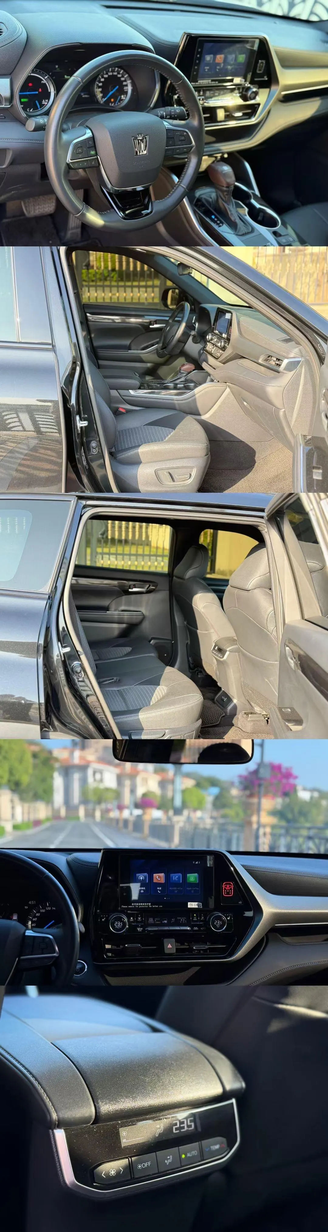 Toyota 2023 Crown Land Release 2.5 Stepless Four-wheel Drive Deluxe Edition Automatic Gear 9