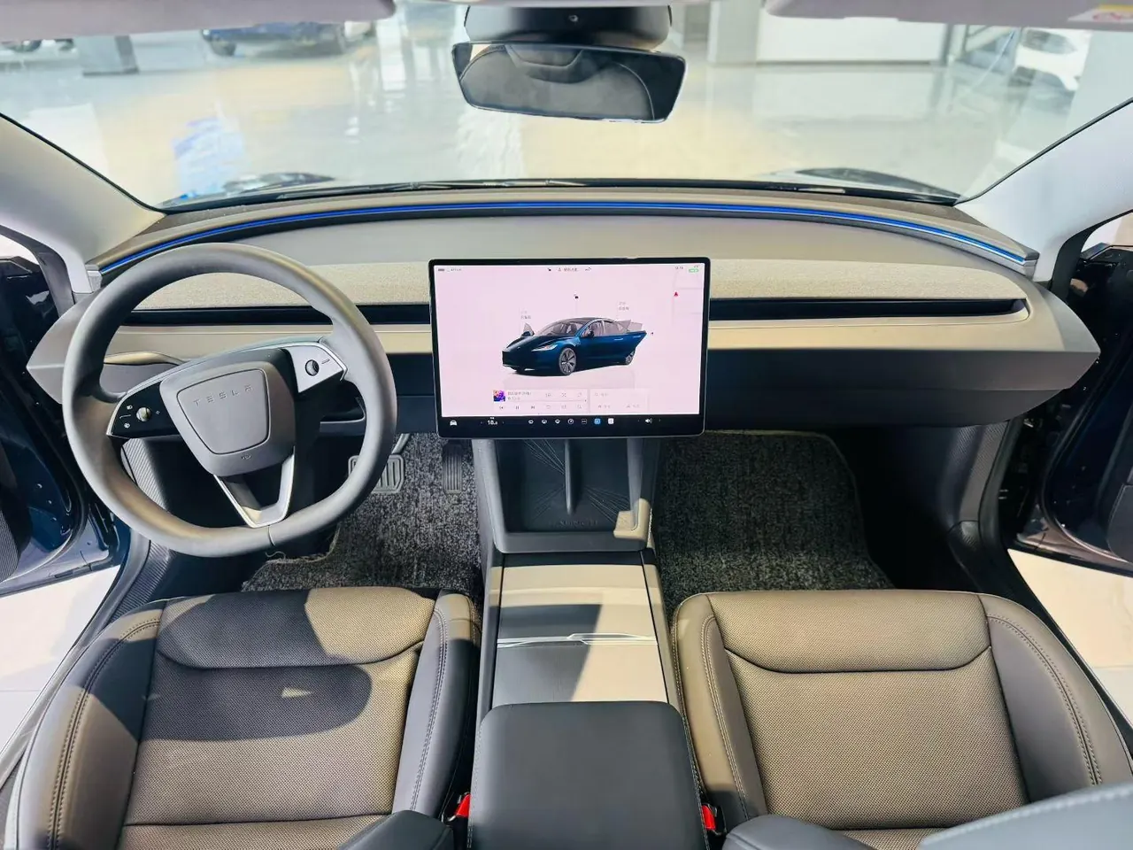 Tesla 2025 Model 3 rear-wheel drive version of automatic transmission 2