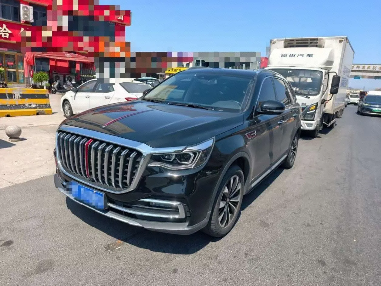 HongQi 2022 HS7 48V 2.0T Two-Drive Smart Union Flag Edition 5-seat Automatic Gear - View 1