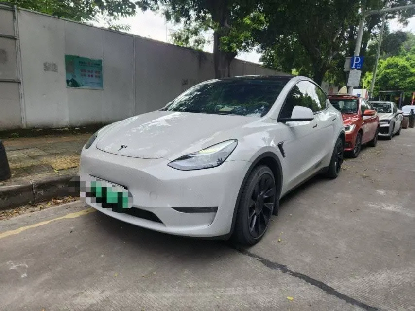 Tesla 2022 Model Y long endurance all-wheel drive version (modified) automatic gear - View 1