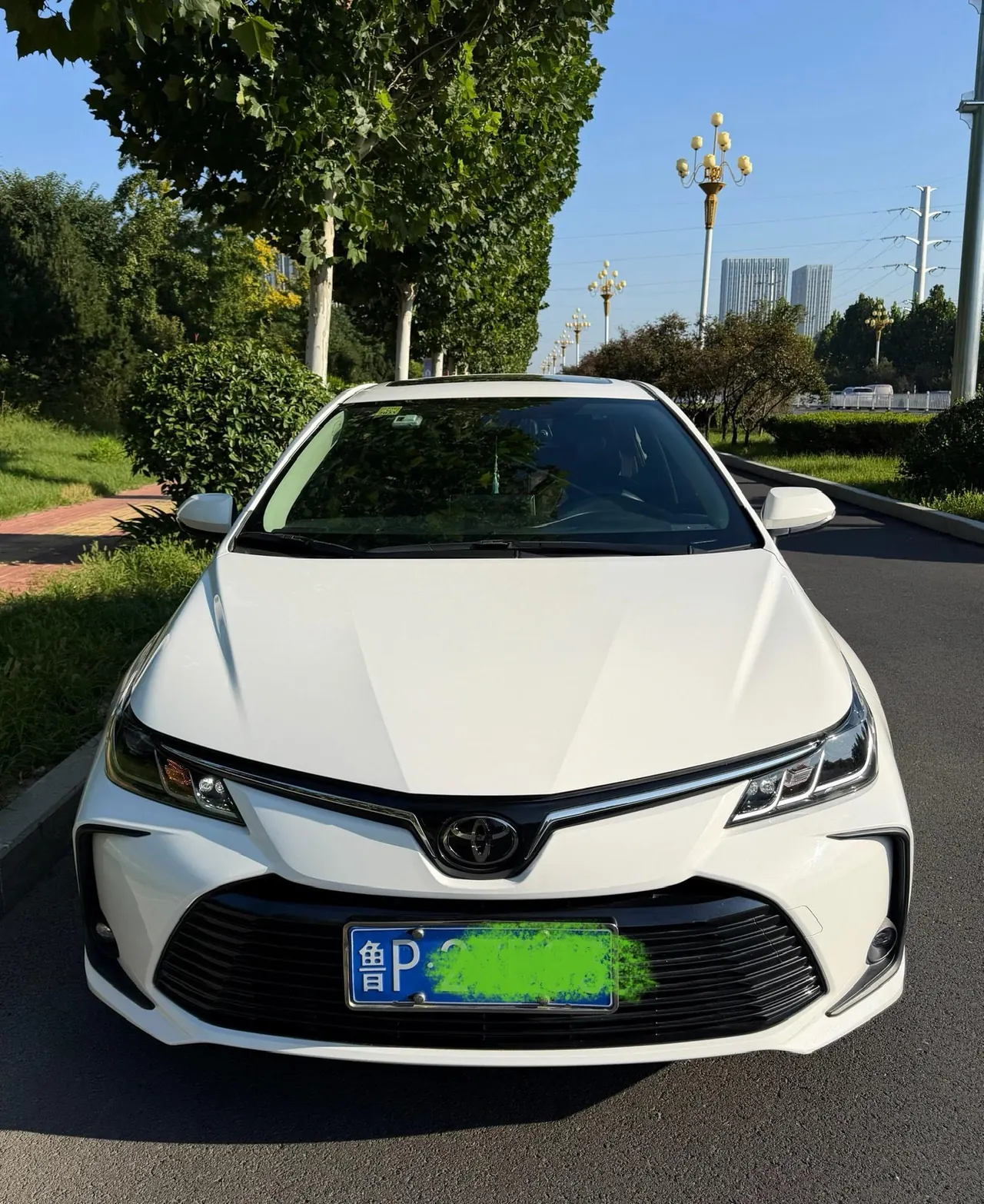 Toyota 2021 corolla 1.2T stepless elite PLUS version of automatic gear 10