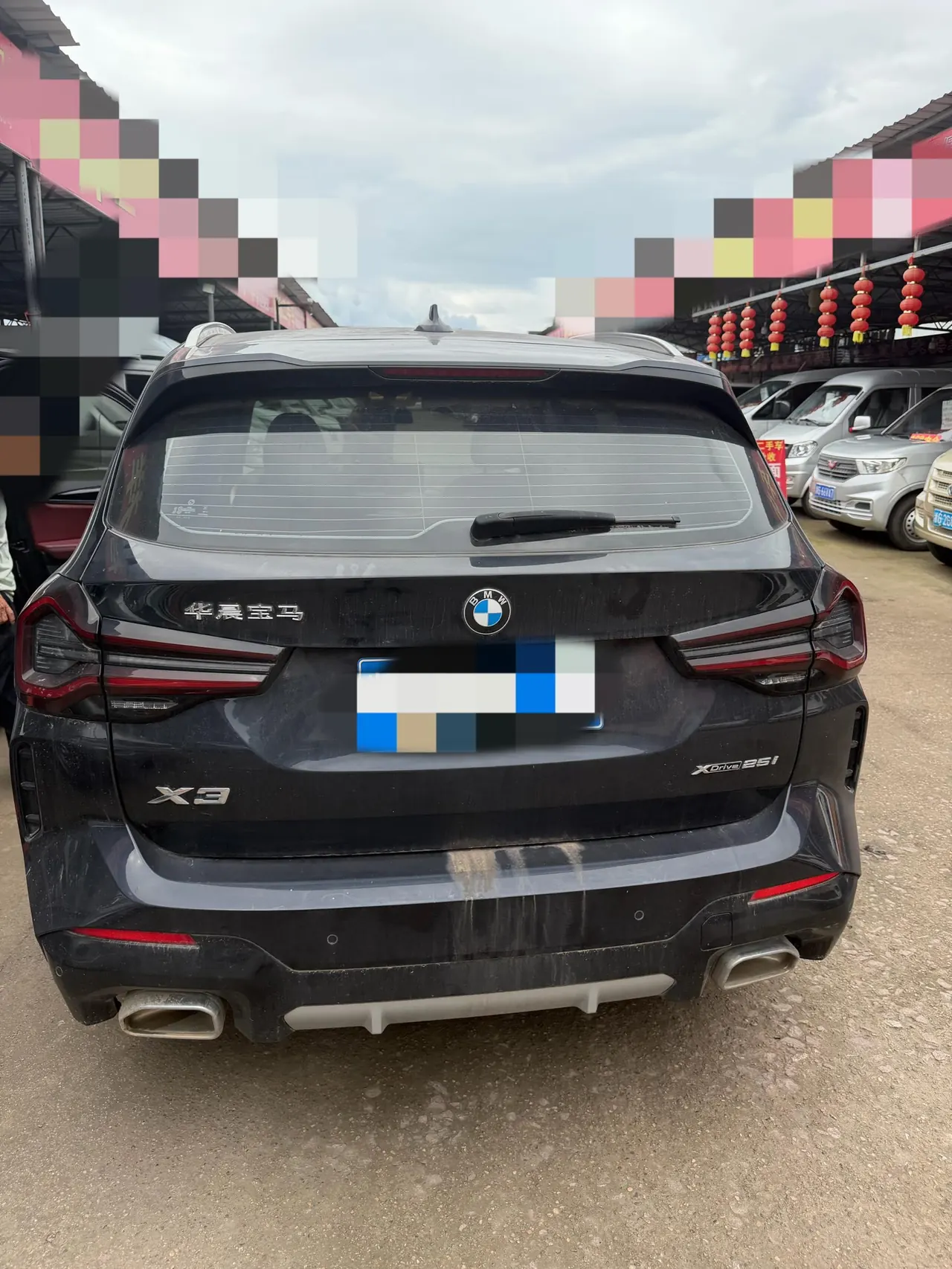BMW 2023 X3 xDrive25i 2.0T M sports suit automatic gear 4