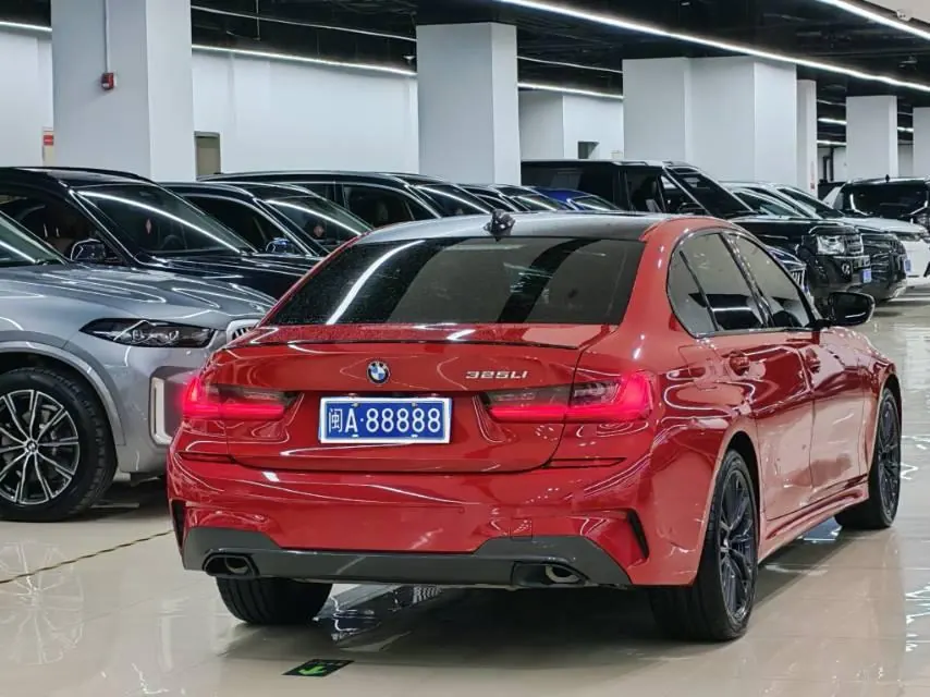 BMW 3 Series 2020 325Li 2.0T M Sports Obsidian Night Edition Automatic Gear 5