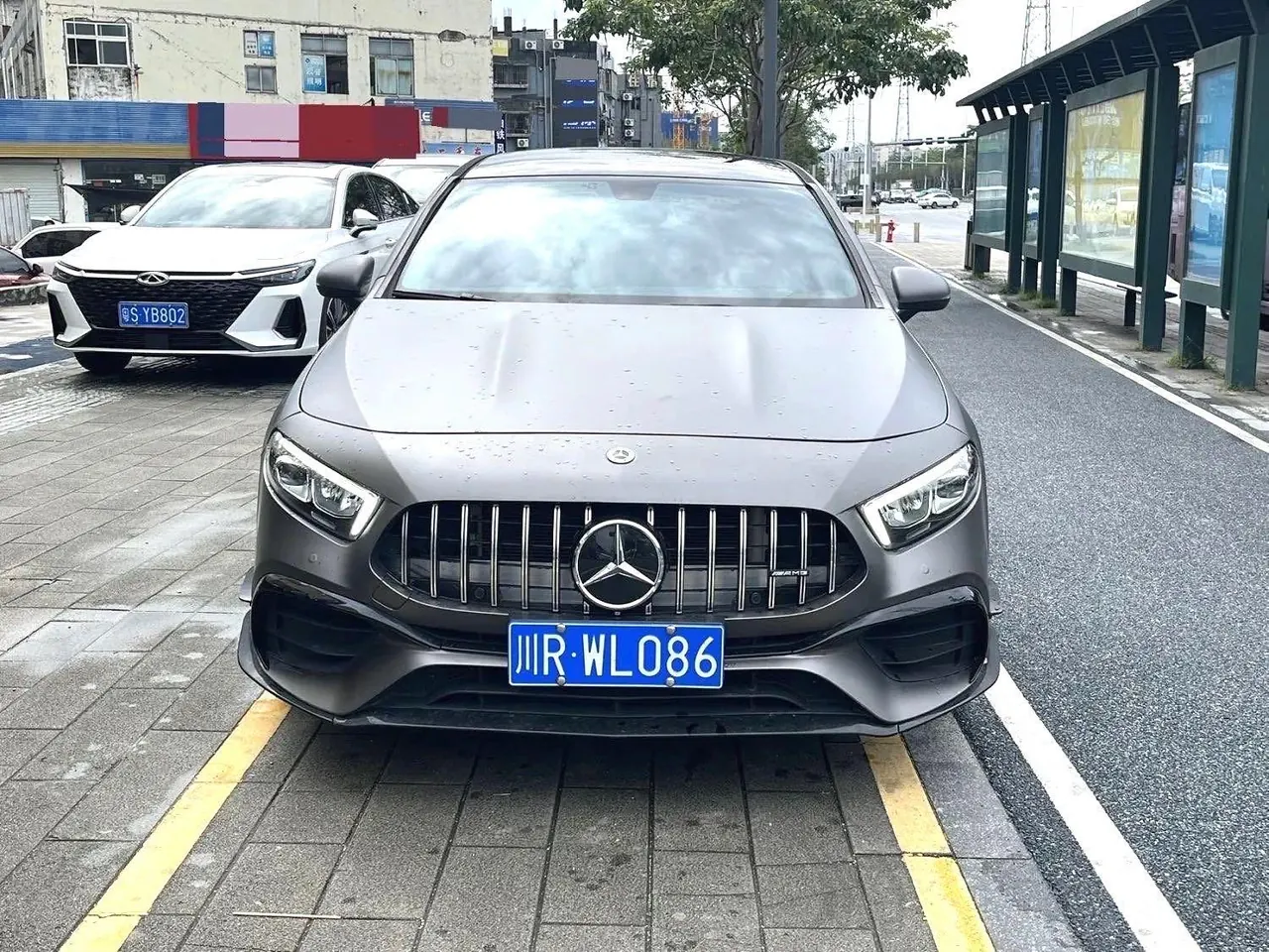 Mercedes Benz Class A 2021 A 200 L 1.3T Fashion Automatic Gear 2
