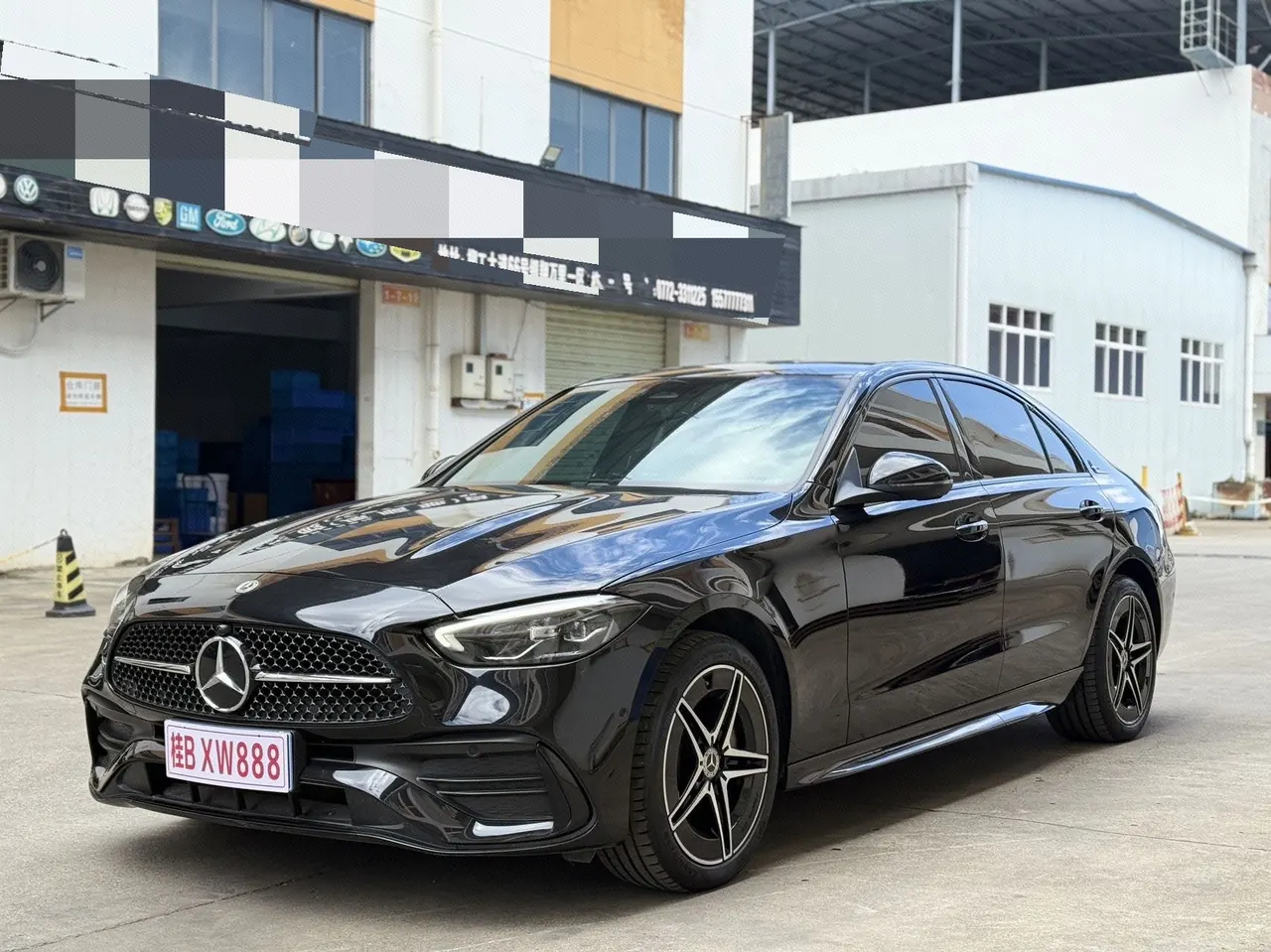 Open image lightbox: Mercedes Benz Class C 2024 C 260 L 48V 1.5T Hao Night Sports Edition (Modified 3) Automatic Gear