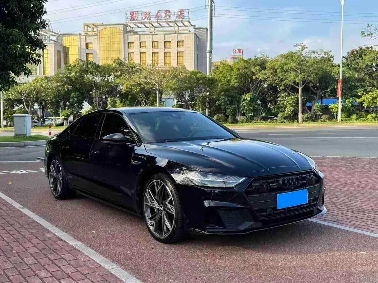 Audi 2024 A7L 2.0TFSI 45TFSI Quattro S-line Black Samurai Edition Automatic Gear 3