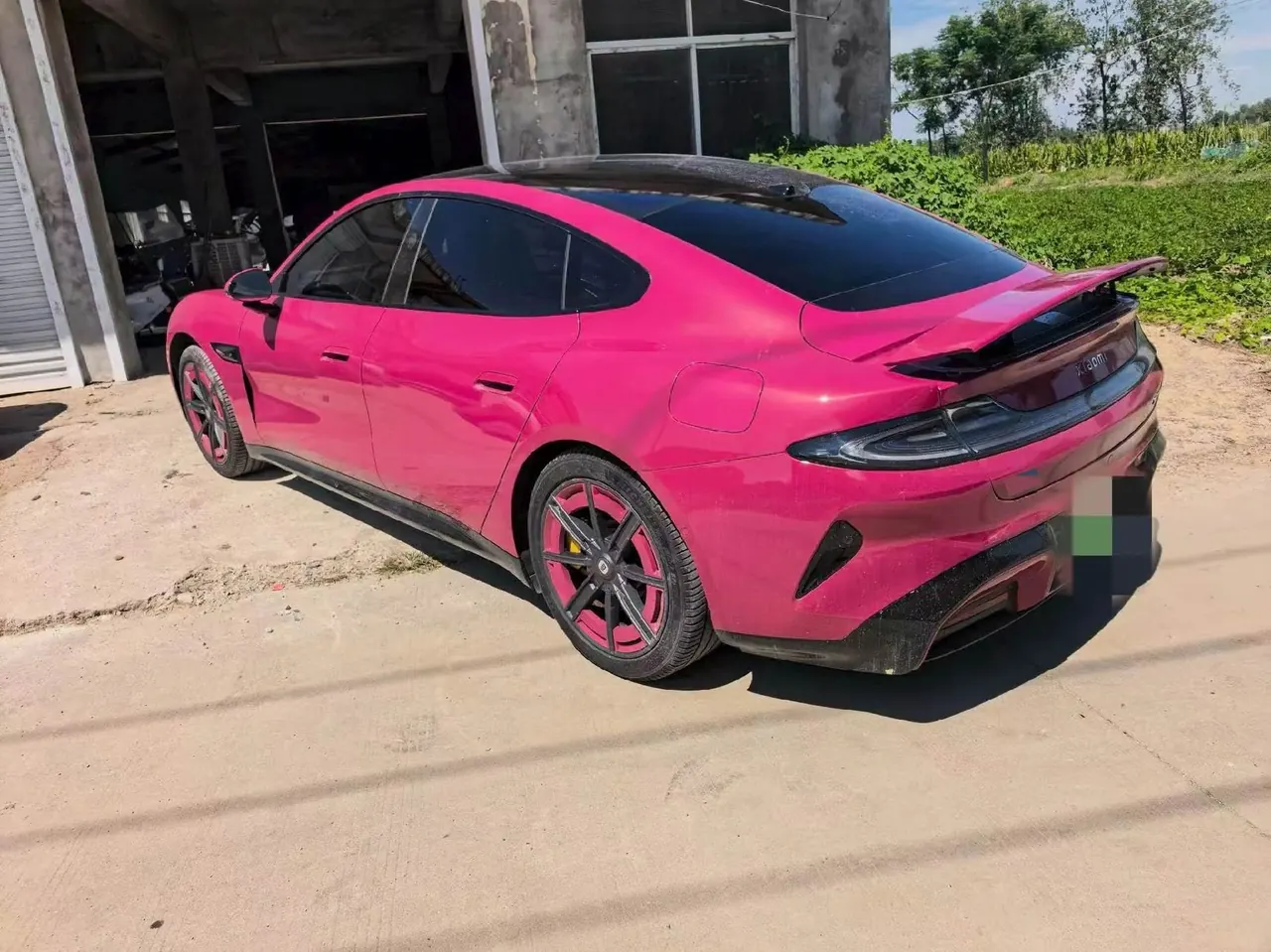 MI 2024 SU 7 800km 4-wheel drive ultra-long endurance high-end smart driving Max version automatic gear 7