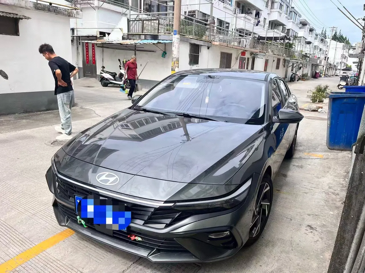 Open image lightbox: Hyundai 2023 Elantra-sedan 1.5 stepless GLX elite automatic gear