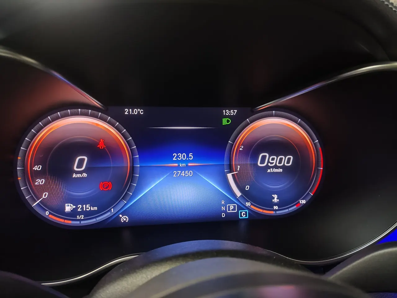 Mercedes Benz Class C 2021 C 200 L 1.5T Fashion Sports Edition Automatic Gear 6