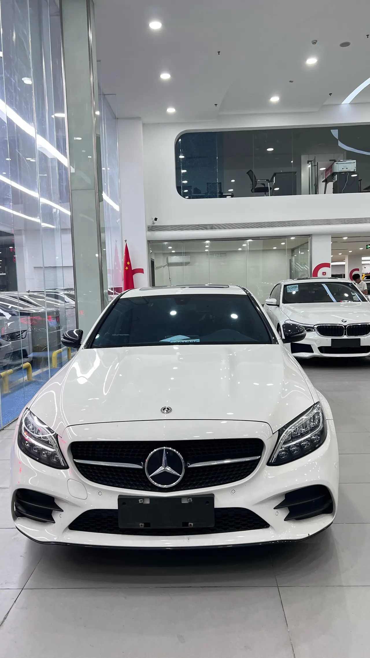 Mercedes Benz Class C 2021 C 260 48V 1.5T Star Yao Zhen Tibetan Edition Automatic Gear 2
