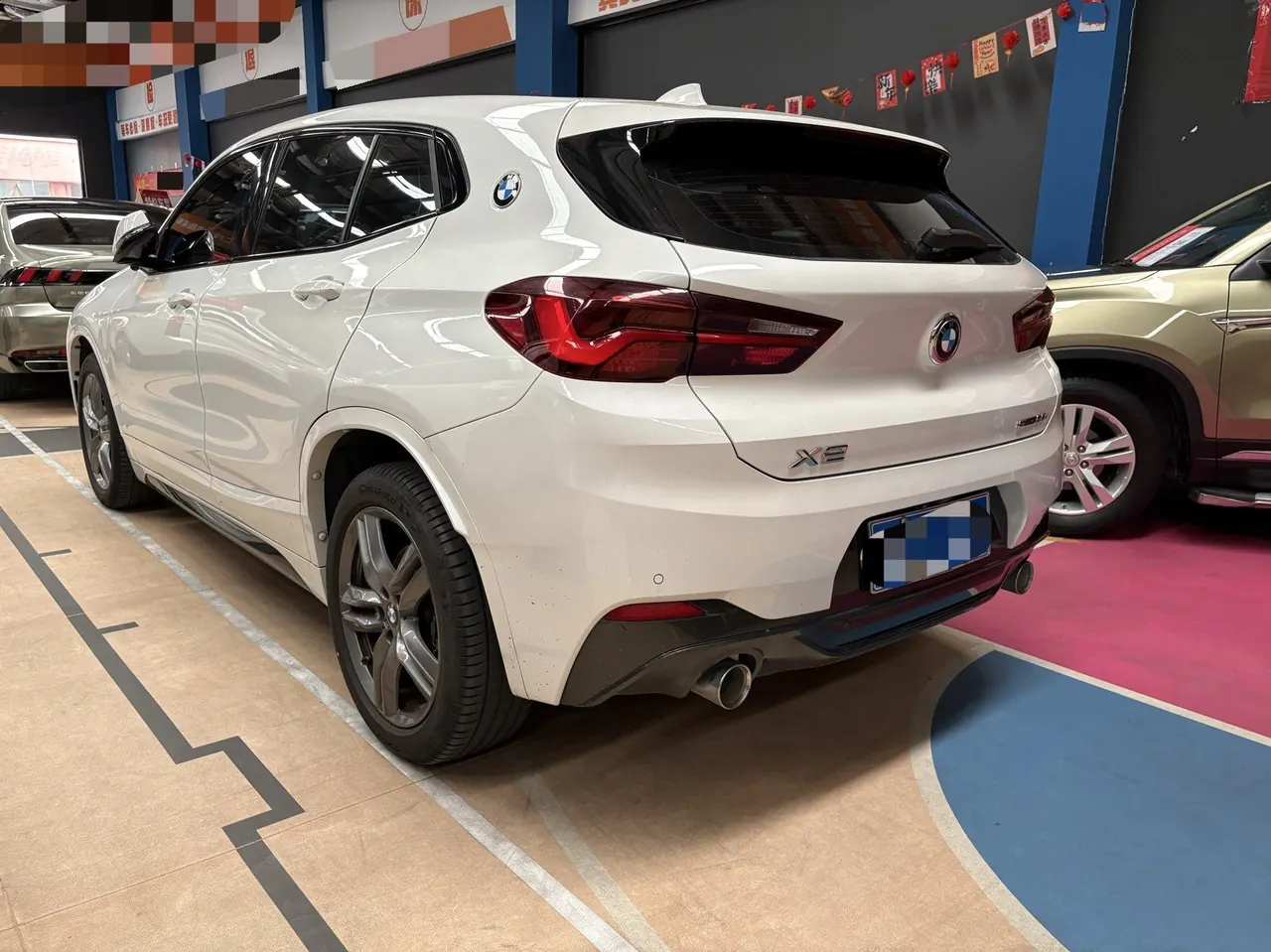 BMW 2021 X2 sDrive25i 2.0T M sports suit automatic gear 3