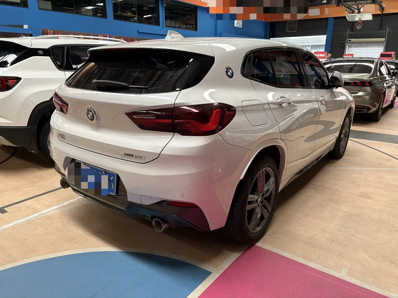 BMW 2021 X2 sDrive25i 2.0T M sports suit automatic gear 5