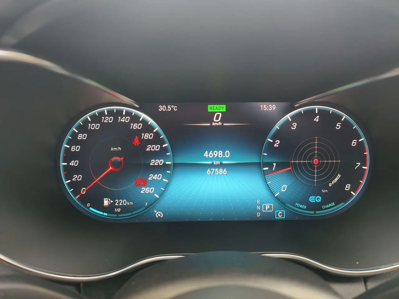 Mercedes Benz Class C 2020 C 260 L 48V 1.5T (modified) automatic gear 11