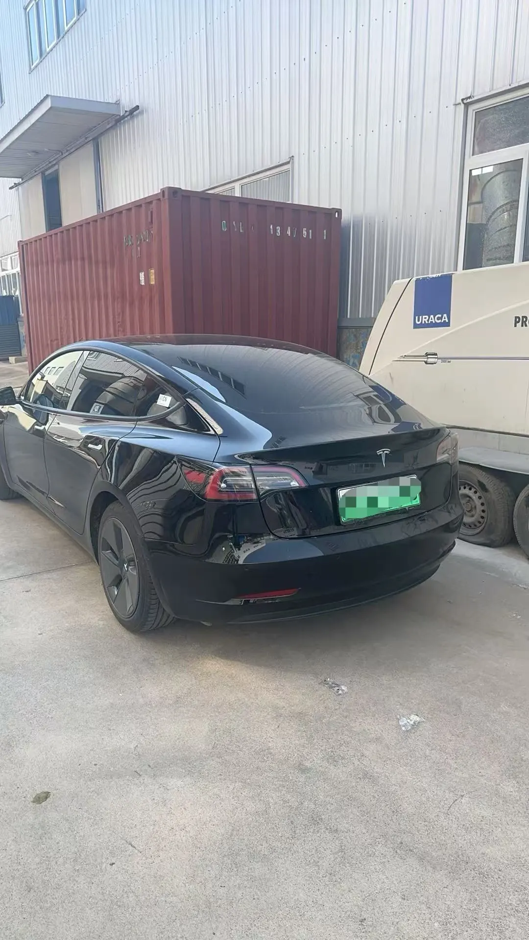Tesla 2022 Model 3 rear-wheel drive version of automatic transmission 2