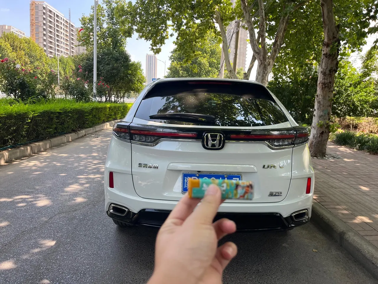 Honda 2020 UR-V 2.0T 370TURBO two-drive elegant version of automatic gear 4