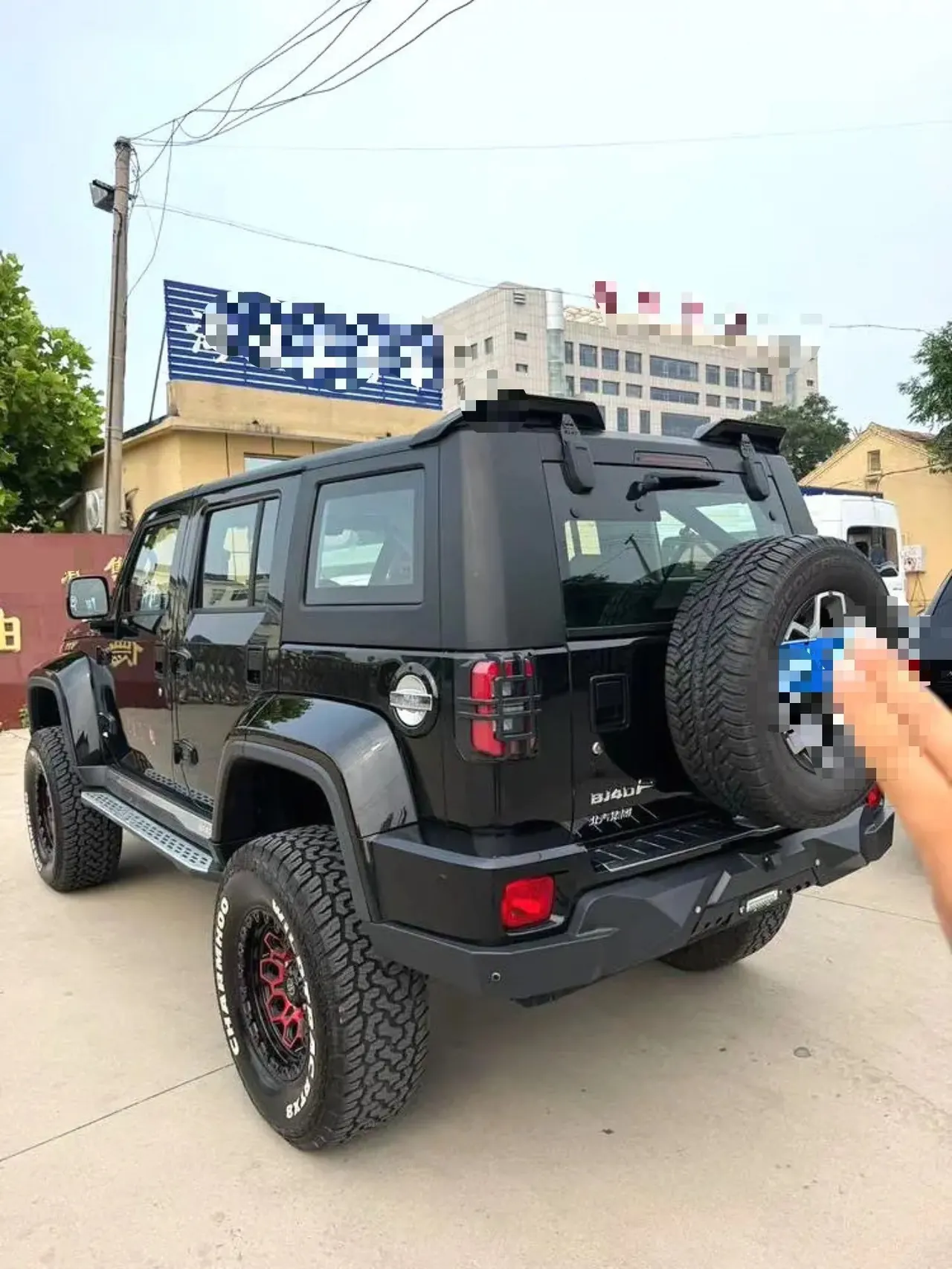 Beijing 2021 BJ40 2.0T Four-wheel Drive Ring Tower Champion Edition Automatic Gear 3