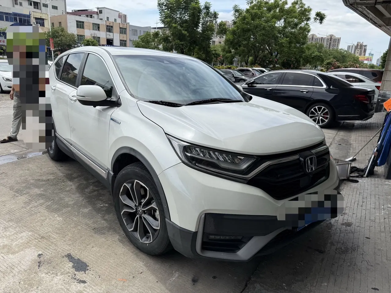 Honda 2021 CR-V hybrid 2.0 stepless two-wheel drive sharp and net speed version automatic transmission 2