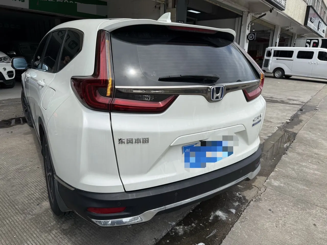 Honda 2021 CR-V hybrid 2.0 stepless two-wheel drive sharp and net speed version automatic transmission 5